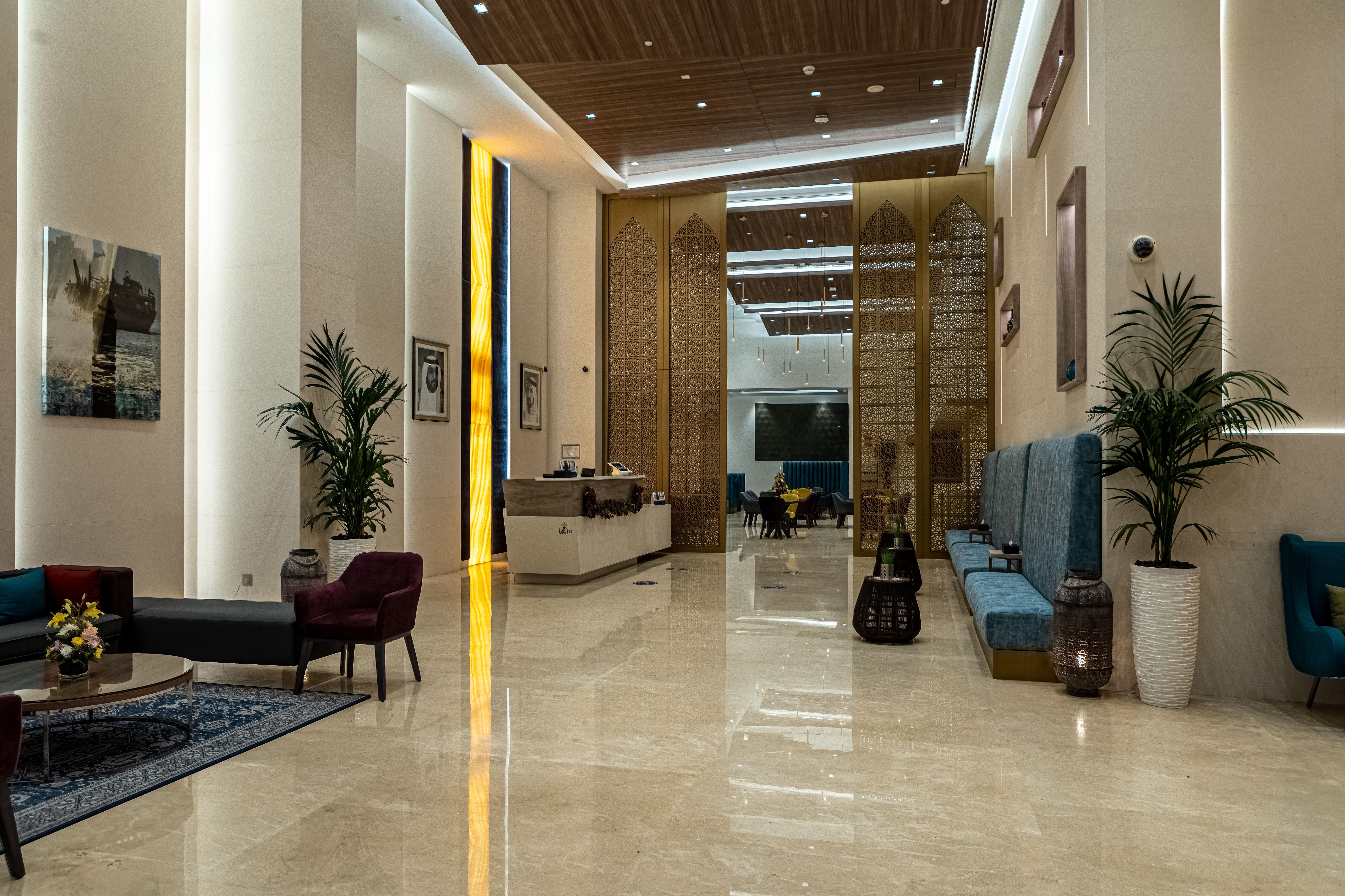 Suha Mina Rashid Hotel Apartments Dubái Exterior foto