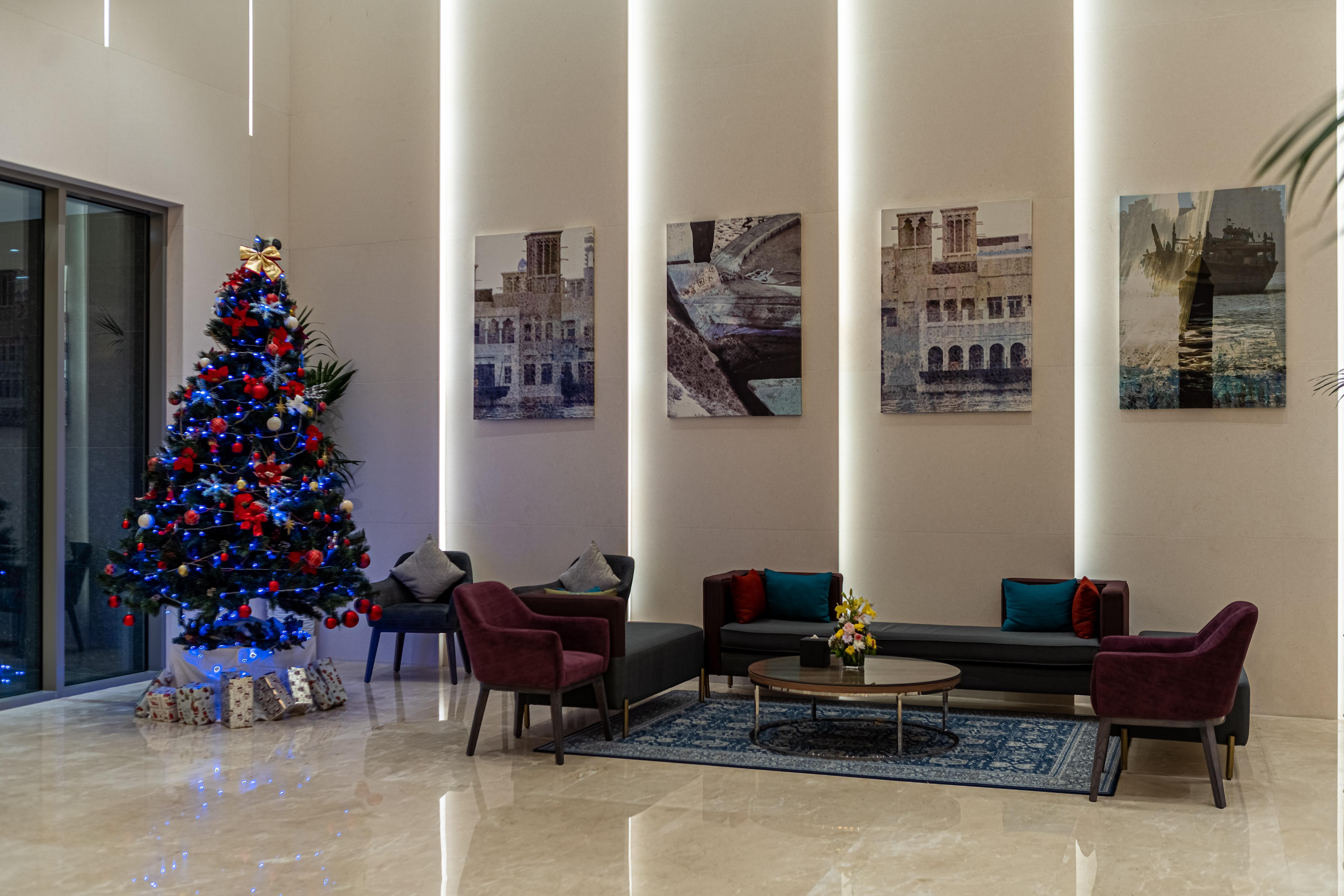Suha Mina Rashid Hotel Apartments Dubái Exterior foto